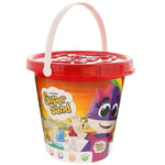 The Original Super Sand Storage Bucket - Red - Animals inc 600g Sand 4 Moulds