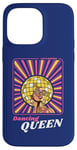 Coque pour iPhone 14 Pro Max Rétro 70s 80s Funky Disco Ball Afro Queen Diva Vintage