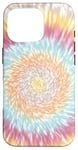 iPhone 16 Pro Pretty Tie Dye in Yellow, Blue, Pink & Orange Pastel Colors Case