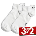 Björn Borg Strumpor 2P Performance Solid Step Socks Vit polyamid Strl 35/38