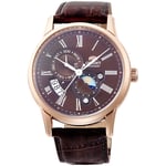 Orient Sun and Moon Men's Brown Watch RA-AK0009T30B