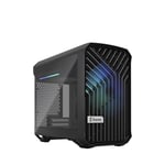 Fractal Design Torrent Nano RGB TG Tower ITX Case - Black Light Tint