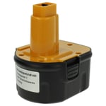 Batterie pour Dewalt 2872B 2861K2 2852B 2832K 2812K 2812B 2802K 2861K-2 3Ah 12V