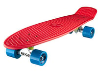 Ridge Retro 27 Skateboard complet Rouge/Bleu 27" x 7,5" - 69 cm