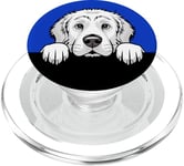 Adorable chien gardien de bétail amusant des Pyrénées PopSockets PopGrip pour MagSafe