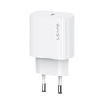 Usams Väggladdare 20W USB-C, vit