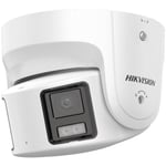 HIKVISION Caméra IP dôme 8MP FF 4 mm IR 40m ColorVu/Panoramique 180°  HIKVISION DS2CD2387G2PLSU/SL(4mm)(C)