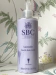 SBC Lavender Hand And Body Lotion Cream Calming Relaxing & Nourishing 300ml