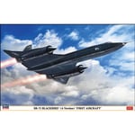 SR-71 BLACKBIRD FIRST AIRCRAFT KIT 1:72 Hasegawa Kit Aerei Modellino