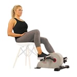 Sunny Health and Fitness Mini vélo d'appartement Exercise Bike Unisex-Adult, Gris, Taille Unique