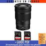 Nikon Z 24-120mm F4 S + 2 SanDisk 32GB Extreme PRO UHS-II SDXC 300 MB/s + Guide PDF '20 TECHNIQUES POUR RÉUSSIR VOS PHOTOS