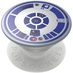 PopSockets PopGrip - Support et Grip pour Smartphone et Tablette avec Un Top Interchangeable - R2-D2 Icon - 100871