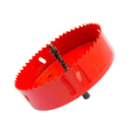 Scie cloche 145mm pour percer des trous dans le bois, le placoplâtre, le PVC, etc. Outil de perçage tranchant et durable