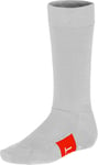 Norrøna Senja Merino Lightweight Socks Long Light Grey/Arednaline, 40-42