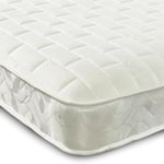 Starlight Beds Single Memory Foam Mattress. Single Mattress Contains Springs With a Layer Of Memory Foam