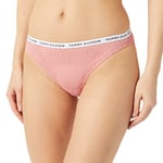 Tommy Hilfiger Women Briefs Underwear Pack of 3, Multicolor (Flora Pink/Desert Sky/Misty Blush), L