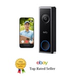 Eufy Security Video Doorbell Camera Wireless C30, Live Video Call, 2K FHD, 16:9