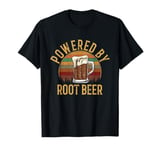 Powered by root beer, root beer T-Shirt