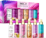 So…? Unique Grande Mini Mist Womens Gift Set with Vanilla Candy, Sweet Pea, Truf