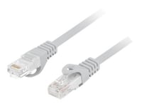 Lanberg Pcu6-10Cu - Patch-Kabel - Rj-45 (Hane) Till Rj-45 (Hane) - 1 M - 5.4 Mm - Utp - Cat 6 - Formpressad, Hakfri, Halogenfri - Grå - För P/N: Pps6-0024-S, Pps6-1024-S, Ppu6-1024-B, Ppu6-1024-S, Ppu6-9012-B, Ppu6-9012-S