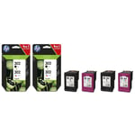 2x Original HP 302 Black & Colour Ink Cartridges For HP OfficeJet 3830 Printer