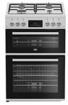 Beko 60cm Double Oven Gas Cooker EDG6231W