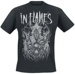 In Flames Buried Time T-Shirt black