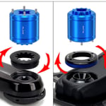 Crank Puller Cycling Tool High Strength Crank Cover Removal Tool 2 In 1 Design