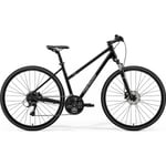 Hybridcykel Merida Crossway 20 dam Svart/Silver M 2024