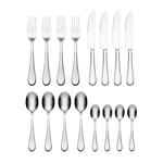 Oneida Icarus 16 Piece Stainless Steel Cutlery Set Dishwasher Safe Rustproof