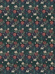 Morris & Co. Compton Made to Measure Curtains or Roman Blind, Indigo/Green