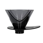 Hario - V60 MUGEN Dripper - Musta muovi