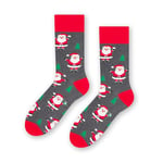 Chaussettes amusantes avec motifs de Noël pour hommes et femmes, chaussettes de Noël, chaussettes colorées pour hommes et femmes, chaussettes en coton I EU 41-43/44-46/35-37/38-40