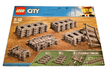 LEGO City Rails Du Train - 60205 Ensemble De 20 8 Droites 4 Courbe 8 Vous Deci