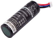 Kompatibelt med Datalogic QuickScan QBT2430, 3,7V, 1600mAh