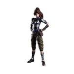 FINAL FANTASY VII Remake PLAY ARTS Kai Jessie Rasberry Action Figure Square  FS