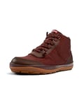 Camper Homme Peu Pista Gm K300472 Bottines à la Cheville, Bordeaux 002, 42 EU