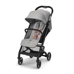 Cybex Gold Poussette Beezy avec Harnais One-Pull, de la Naissance à environ 4 ans (max. 22 kg), Compacte et Ergonomique, Lava Grey (Gris)