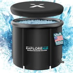 Explore Ice Bath Tub for Athletes, Cold Tub Portable Ice Bath - Stealth Black