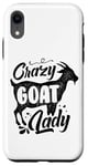 iPhone XR Crazy Goat Lady Mom Mama Case