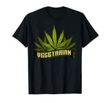 Weed Stoner Smoking Blunt Funny Vegetarian Marijuana T-Shirt