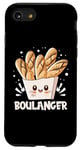 Coque pour iPhone SE (2020) / 7 / 8 Boulanger Baguettes Heureux