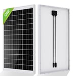 Panneau Solaire Monocristallin 120W 12V Hors Réseau Haute Efficacité Camping-car