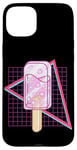 Coque pour iPhone 15 Plus Sakura Ice Drop Popsicle Kawaii Esthétique Pop Art