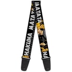 Buckle-Down GS-WDY046 Guitar Strap Lion King Simba Nala Hakuna Matata 2 Inches Wide, 34-60"