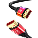 Cable Hdmi 2.0-2M Câbles Hdmi Hd 4K 60Hz 18Gbps Supportant Le Format 3D Convient Aux Ordinateurs Portables, Moniteurs, Projecteurs, Téléviseurs Hd, Ps5, Ps4,Et Autres.[CAB133111]