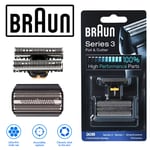 Braun 30B Series 3 Electric Shaver Replacement Foil & Cutter 7000/4000 Series