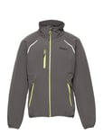 Bergans Sjoa Light Softshell Youth Jacket Solid Charcoal 128 Grå