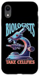 Coque pour iPhone XR Biologists Take Cellfies Humour de laboratoire scientifique