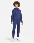 F.C Barcelona Women's Nike Dri-FIT Travel Pullover Football Tracksuit Sz S New